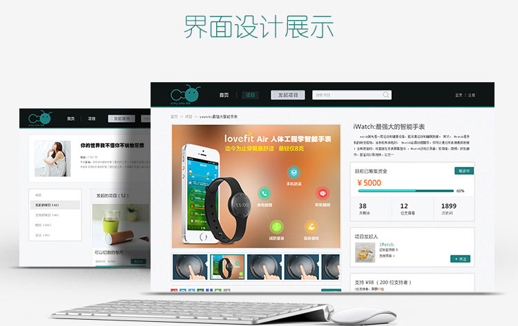 蟻族眾籌pc網(wǎng)站開發(fā)